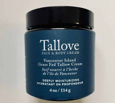 Tallow and Pure Emu Oil Face & Body Cream - 4 oz