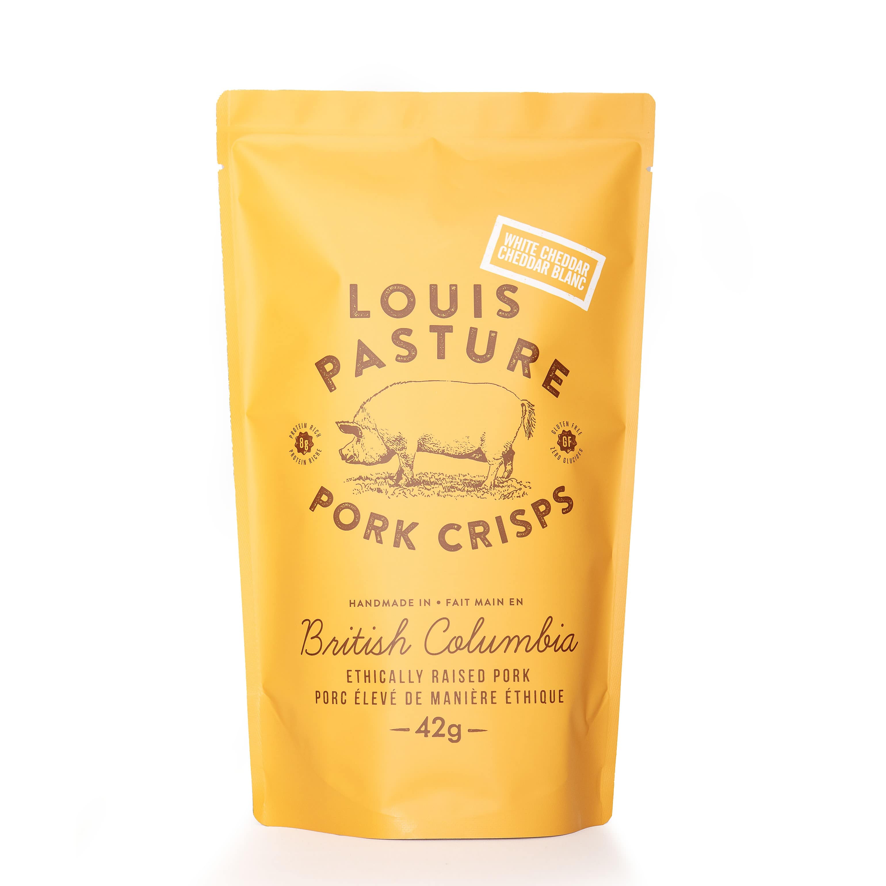 Pork Crisps - White Cheddar