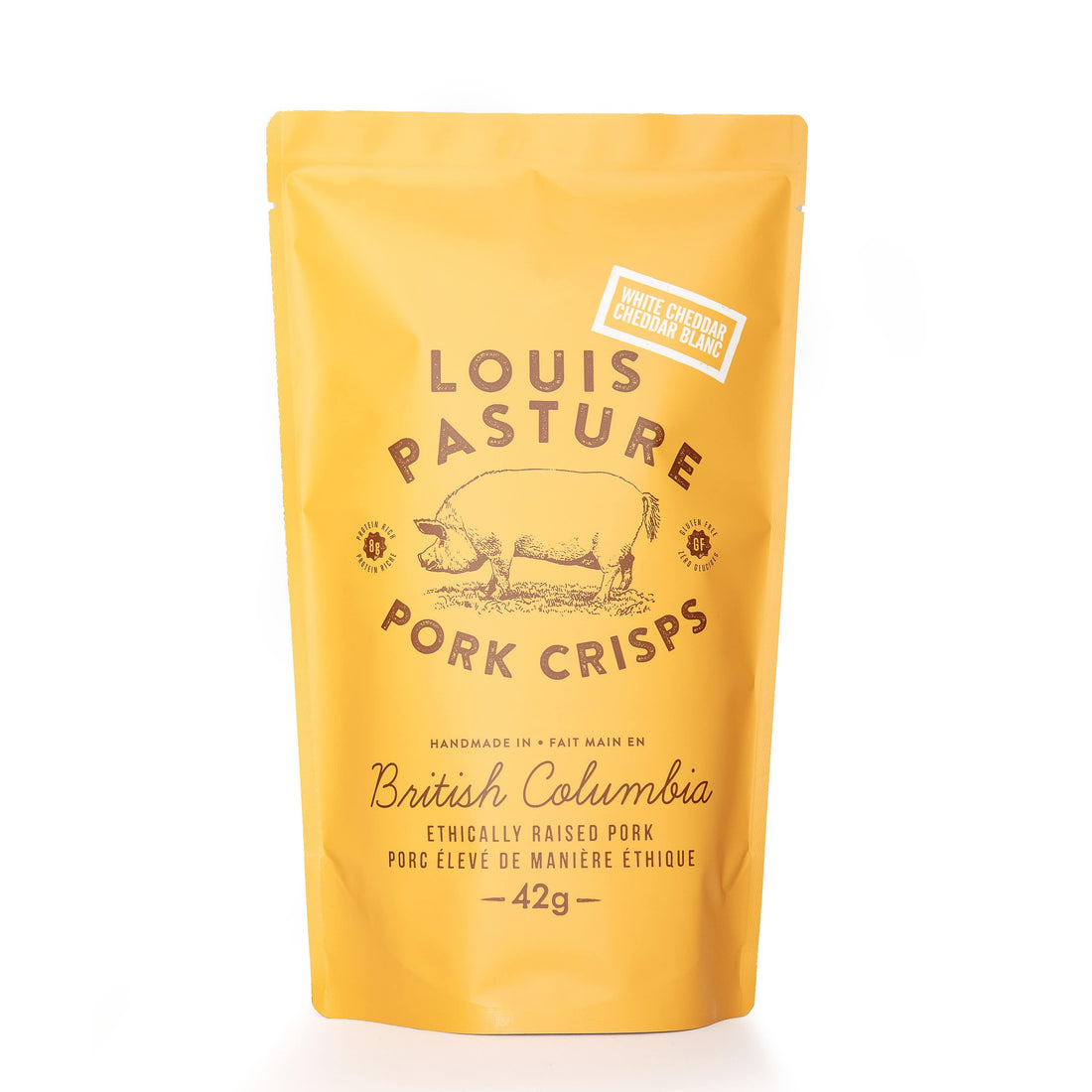 Pork Crisps - White Cheddar